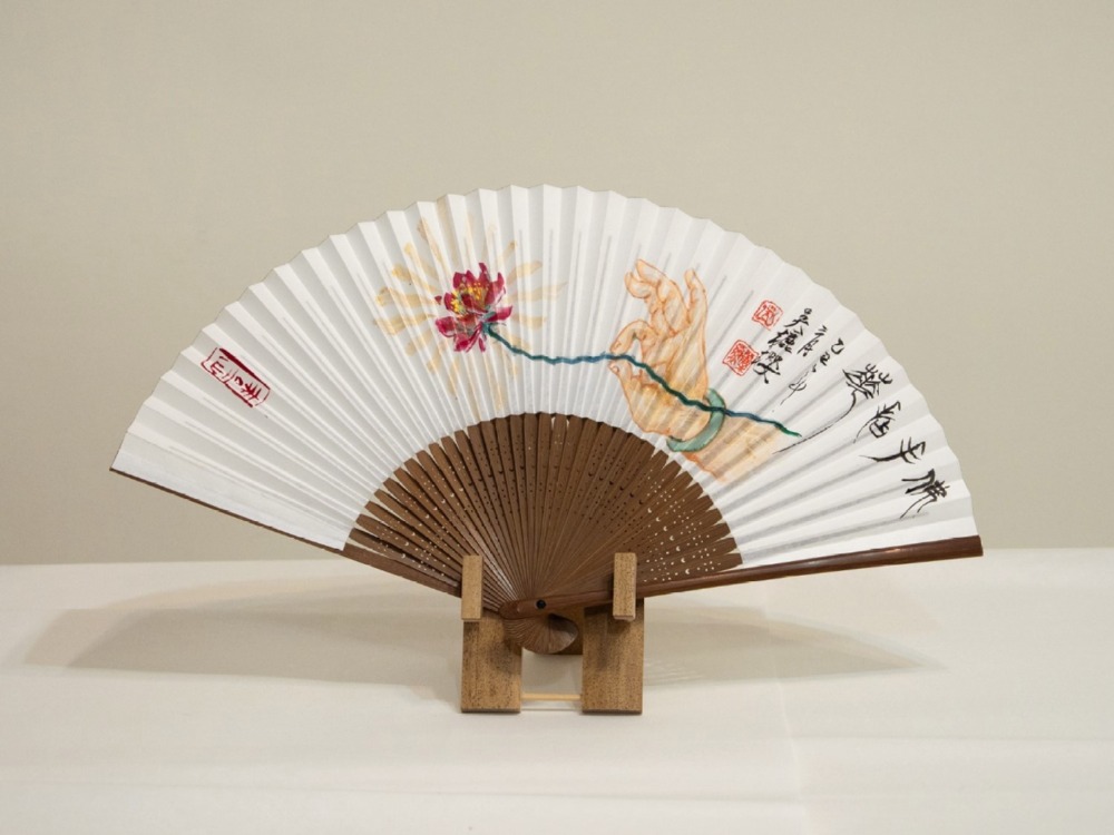 서화가 Wu Li-Ying이 출품하는 작품 ‘Buddha’s hand holding a flower’(제공=Kasashima Gallery).jpg