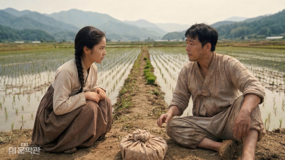 EBS가 한국 고전 및 근·현대 문학을 생성형 AI로 재해석한 신규 프로그램 ‘EBS AI 문학관’을 10월 16일부터 선보인다. EBS AI 문학관 ‘호구의 봄’ 스틸컷 복사.jpg